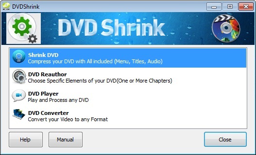 Click to view Dvd Shrink installer 4.8 screenshot